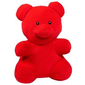 Red 16” Gummy Bear Plush Valentine